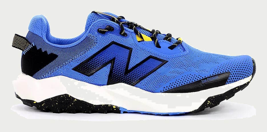 Tênis New Balance Nitrel V6 Masculino Corrida Trilha Azul 42 Br