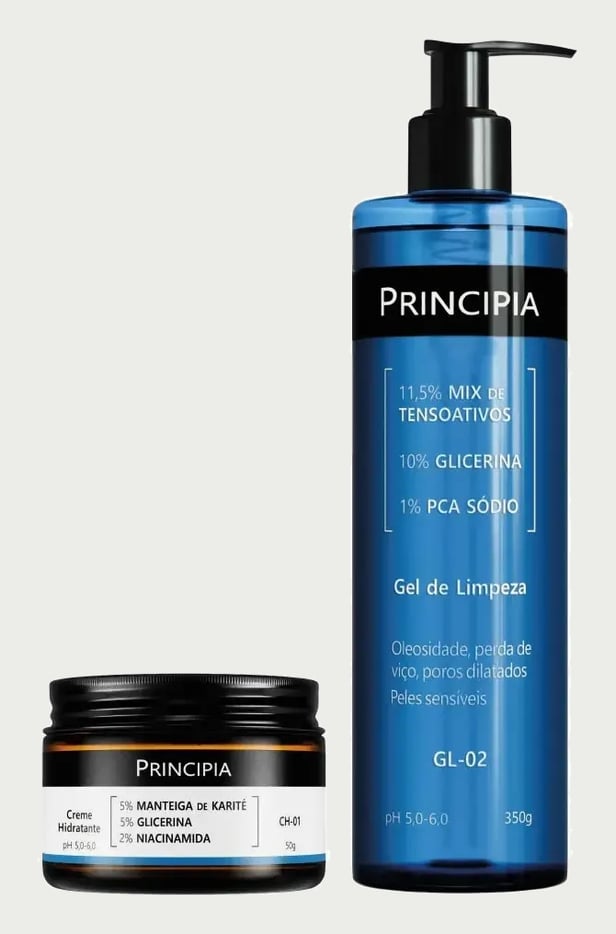 Principia Kit Limpeza E Hidratação Para O Dia A Dia Todo Tipo De Pele Dia/noite