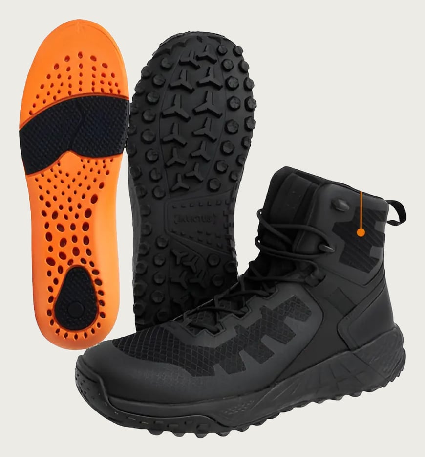 Bota Coturno Arion 2.0 Invictus Preta + Palmilha Vent + Leve