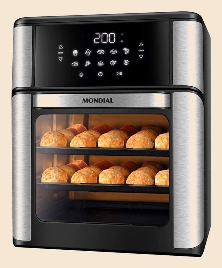 Fritadeira Air Fryer Oven 12L Mondial AFON-12L-BI 127V
