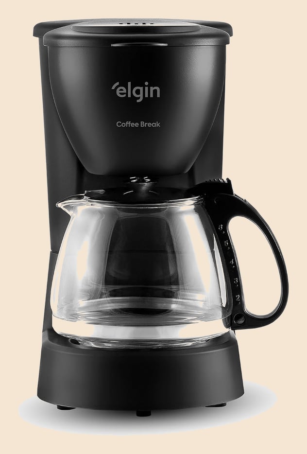 Cafeteira Elétrica 15 Xícaras Elgin Coffee Break Sistema Corta-pingos Preta 220V