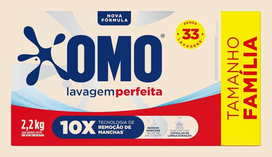 OMO Sabão Em Pó Lavagem Perfeita 2.2Kg
