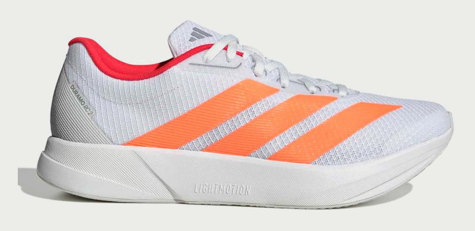 Tenis Adidas Duramo Rc 2 Masculino Bege laranja