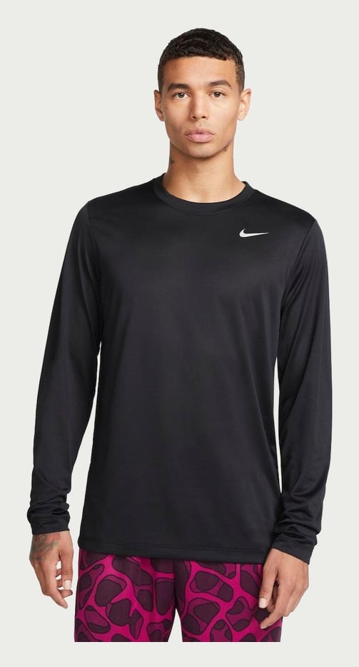 Camiseta Nike Drifit Legend Masculina Preto branco