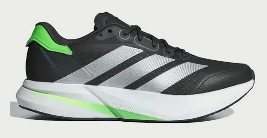 Tênis Masculino Duramo Speed 2 adidas Carbon/msilve/limbur Liso 40 Br