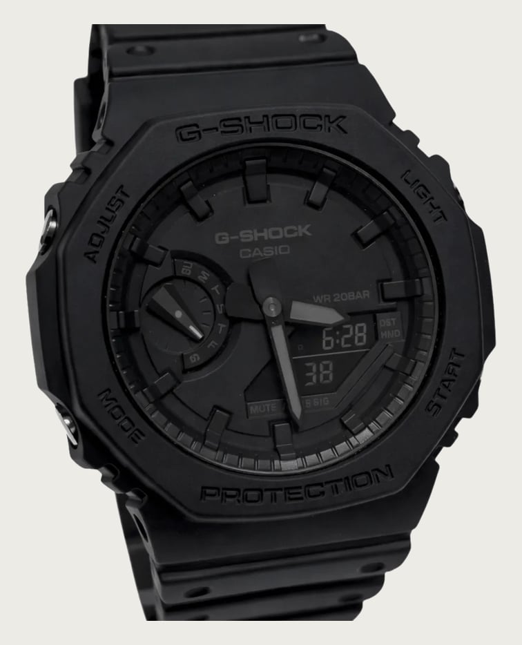 Relógio Casio Masculino G-shock Anadigi Preto Ga-2100-1a1dr