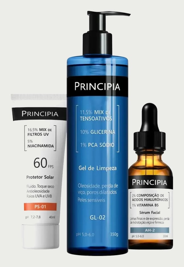 Principia Kit Primeira Rotina C/ Gl-02 + Ah-2 + Ps-01 Fps60