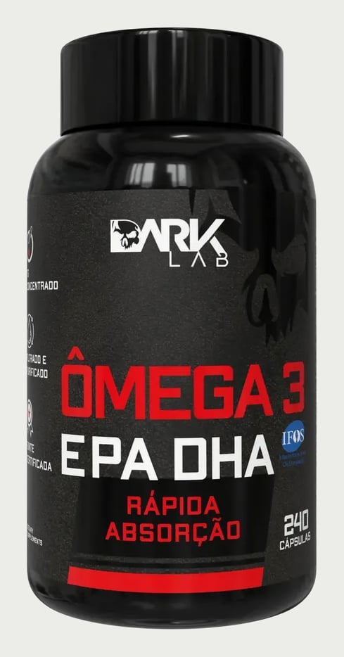 Ômega 3 Epa Dha 240 Cápsulas Dark Lab