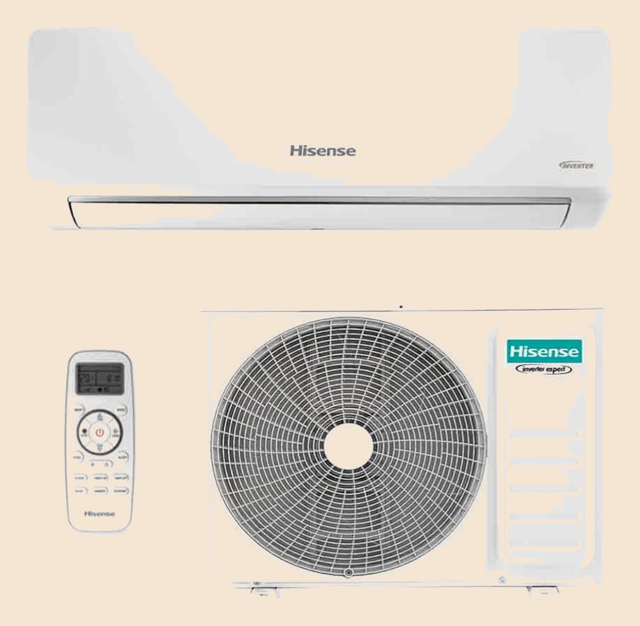 Ar Condicionado Split Inverter Hisense R-32 Hi-wall 9000 Btus Quente e Frio Wi-fi 220v