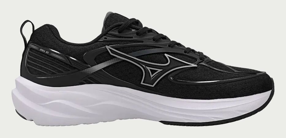 Tênis Masculino Space 6 Mizuno 90-preto Liso 40 Br