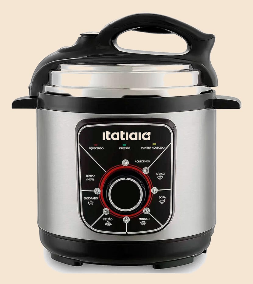 Panela de Pressão Elétrica Itatiaia Essencial 3L 700W 127V Inox