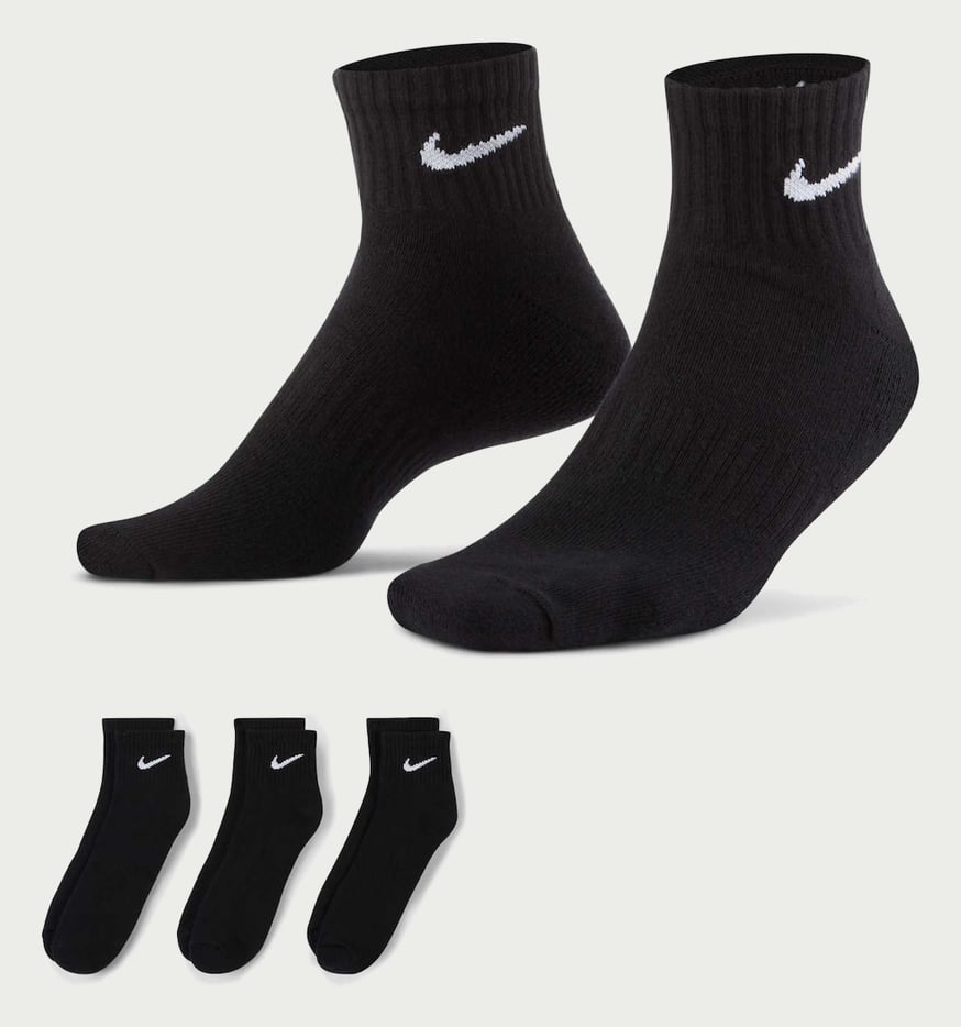 Meia Nike Everyday Cushion (3 pares) Unissex