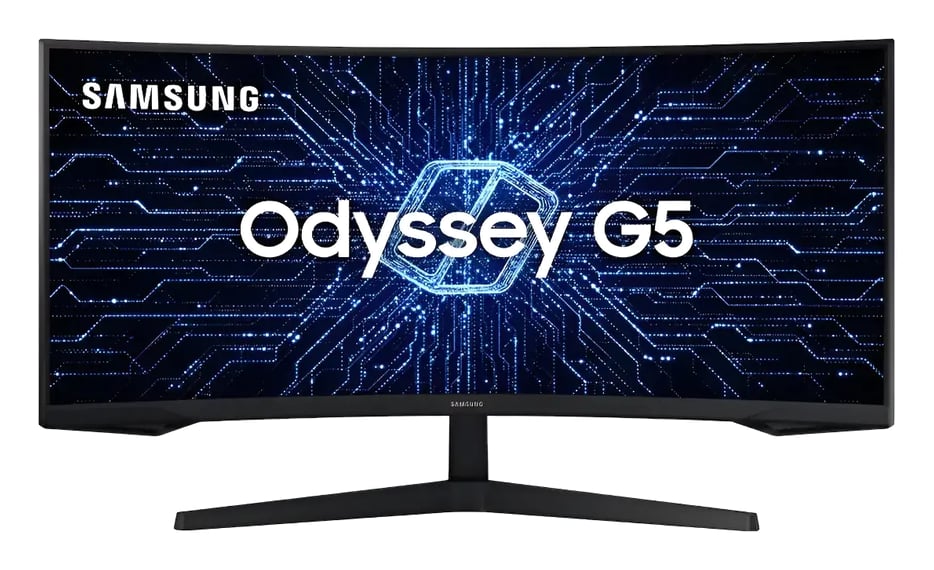 Monitor Gamer Samsung Odyssey G5 34 Uwqhd Preto 127/220v