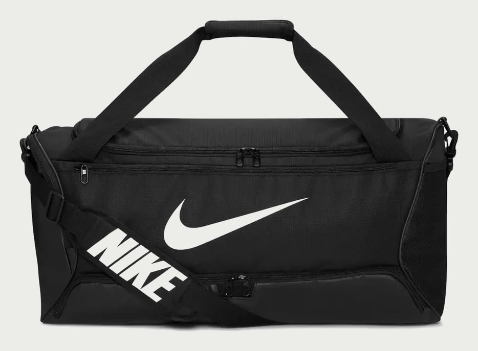 Bolsa de treino Nike Brasilia 95 60lts cor preta