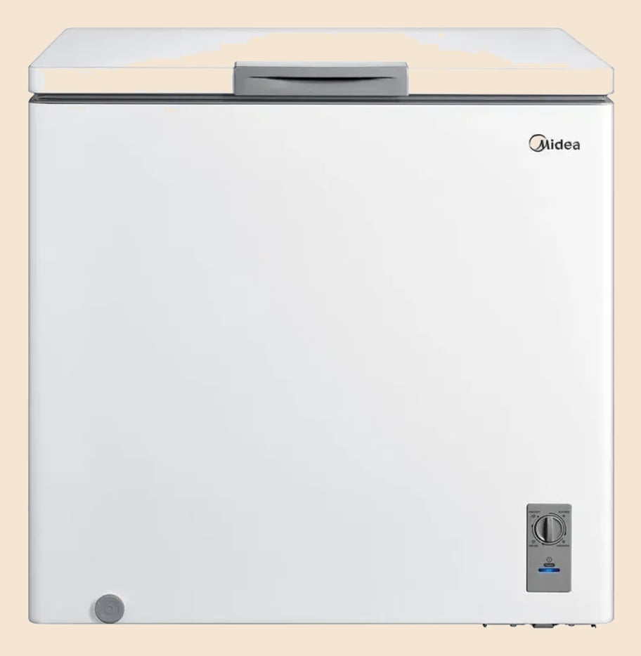 Freezer Horizontal Midea 1 Porta 198l Inverter Mdrc280sfz013 Branco Bivolt