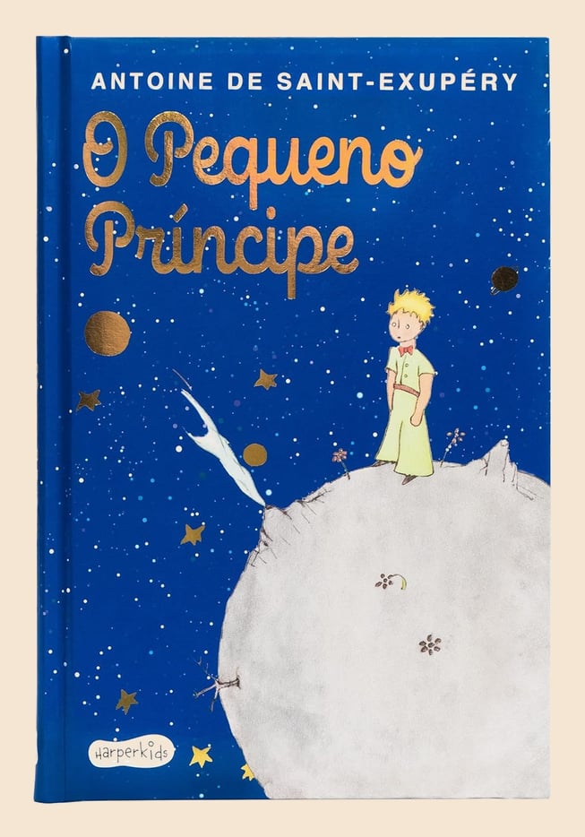 O Pequeno Príncipe – Edição de luxo com capa dura almofadada e aquarelas originais do autor