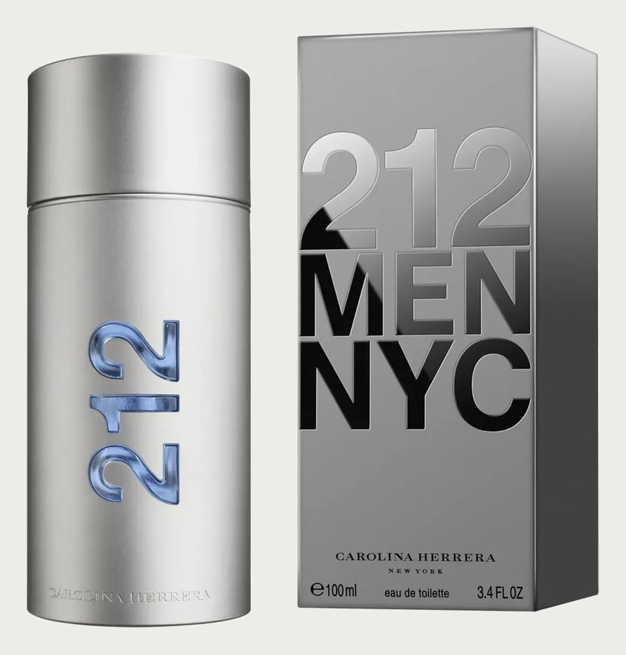212 Men Carolina Herrera Edt Perfume Masculino 100ml