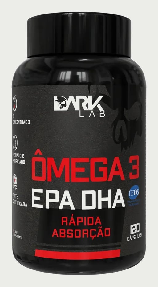 Ômega 3 Epa Dha 120 Cápsulas Dark Lab