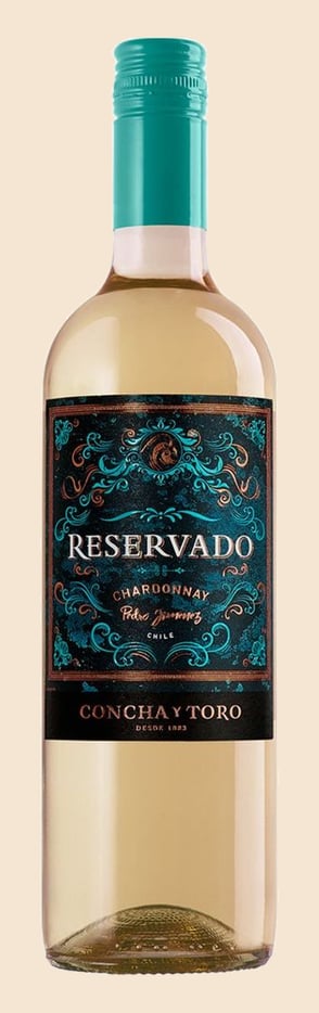 Vinho Chileno Branco Concha Y Toro Reservado Chardonnay 750ml