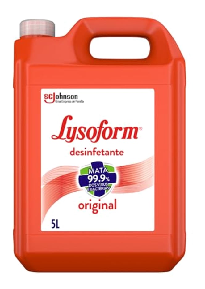 Lysoform Original, Desinfetante Líquido, Limpeza Casa, 5L