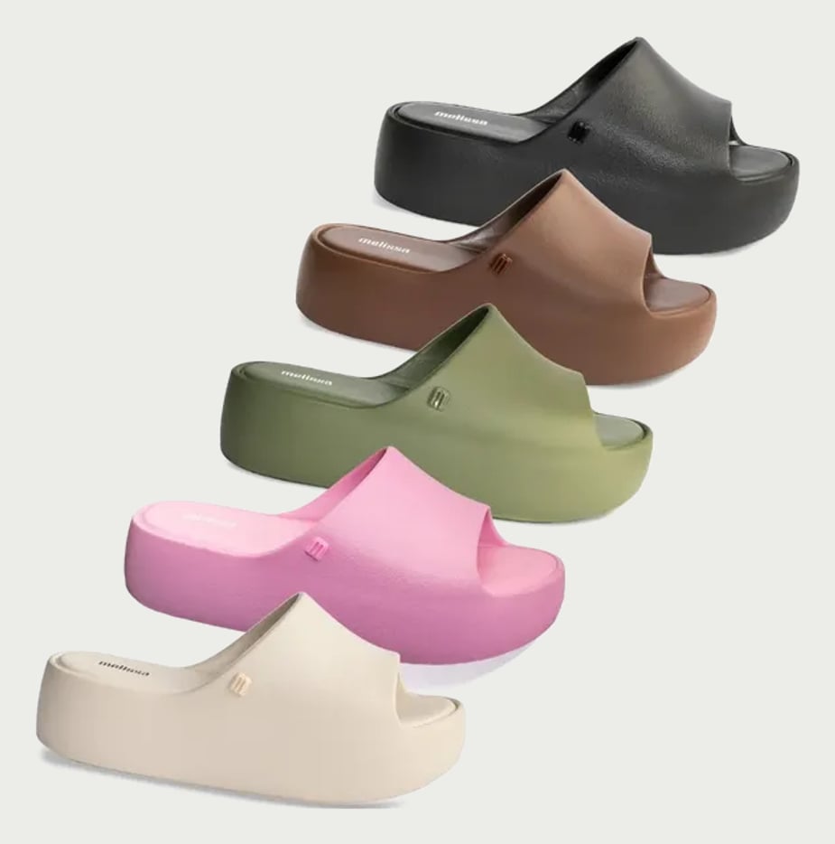 Melissa Free Platform Chinelo Slide Original 35859