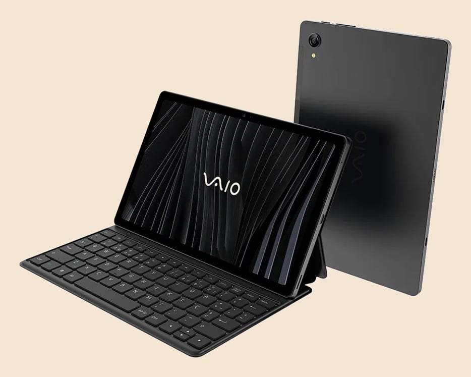 Tablet Vaio Tl10 128GB 4GB 4G + Teclado Magnético 10,4” Preto