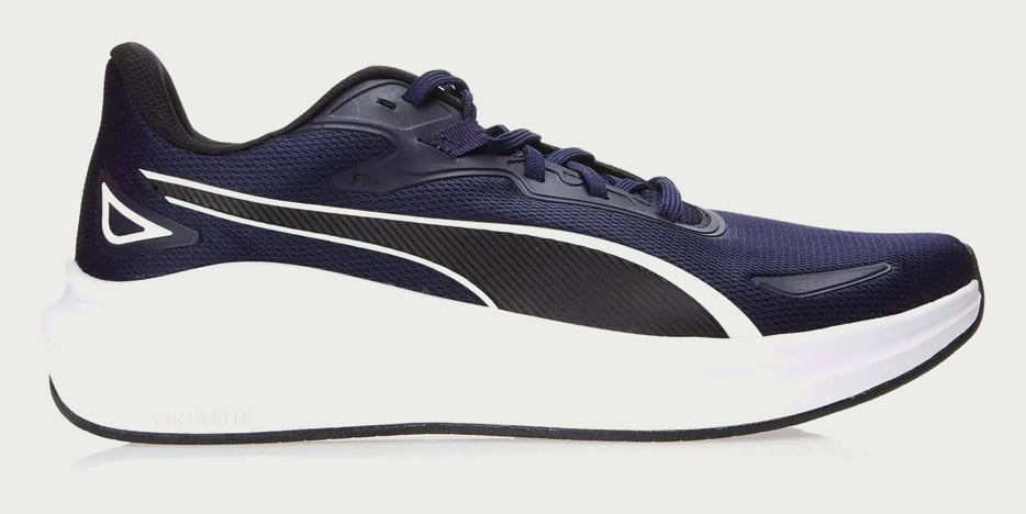 Tênis Masculino Skyrocket Lite Puma Puma Navy-puma Black-puma White Liso 41 Br