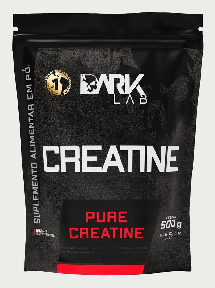 Creatina Monohidratada Pura 500g Dark Lab Unidade