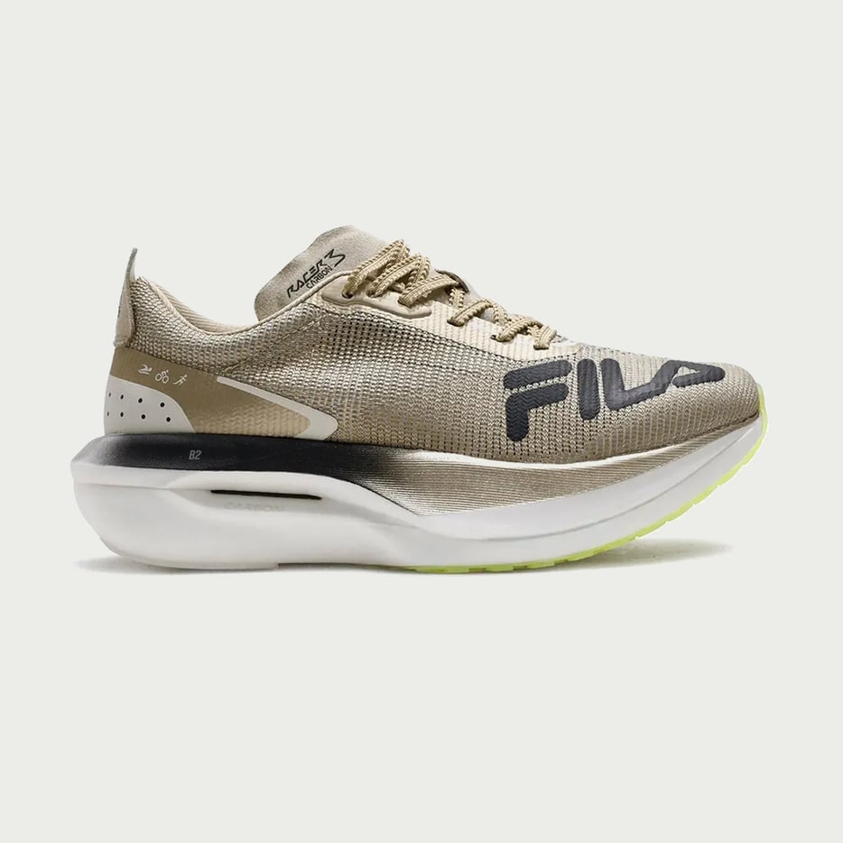 Tênis Fila Racer Carbon 3 Tri Feminino Dourado 37