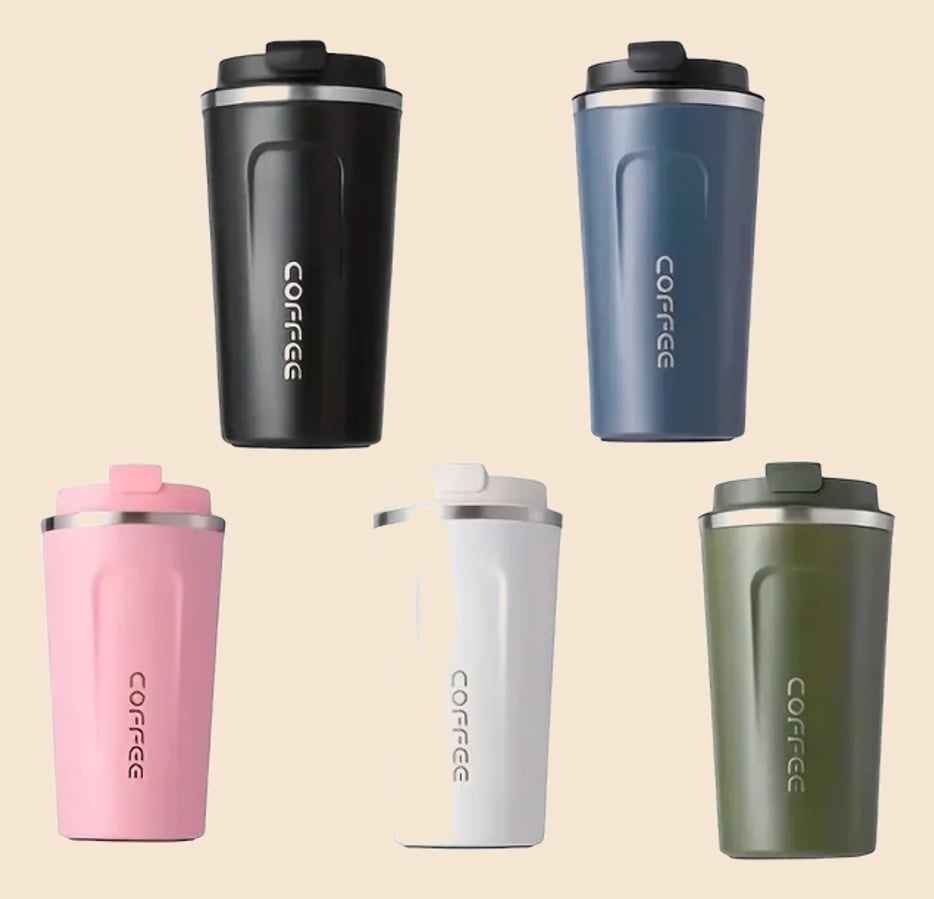 Copo Térmico Inox Café Chá Anti-vazamento Vacuum 500ml