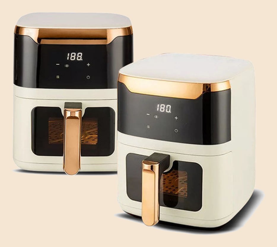 Air Fryer 6 Litros 1500w Sem Óleo Ar Quente 220v
