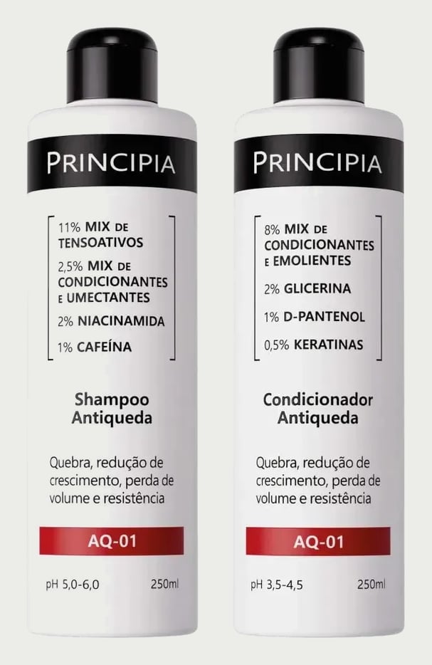 Principia Kit Shampoo E Condicionador Antiqueda Aq-01