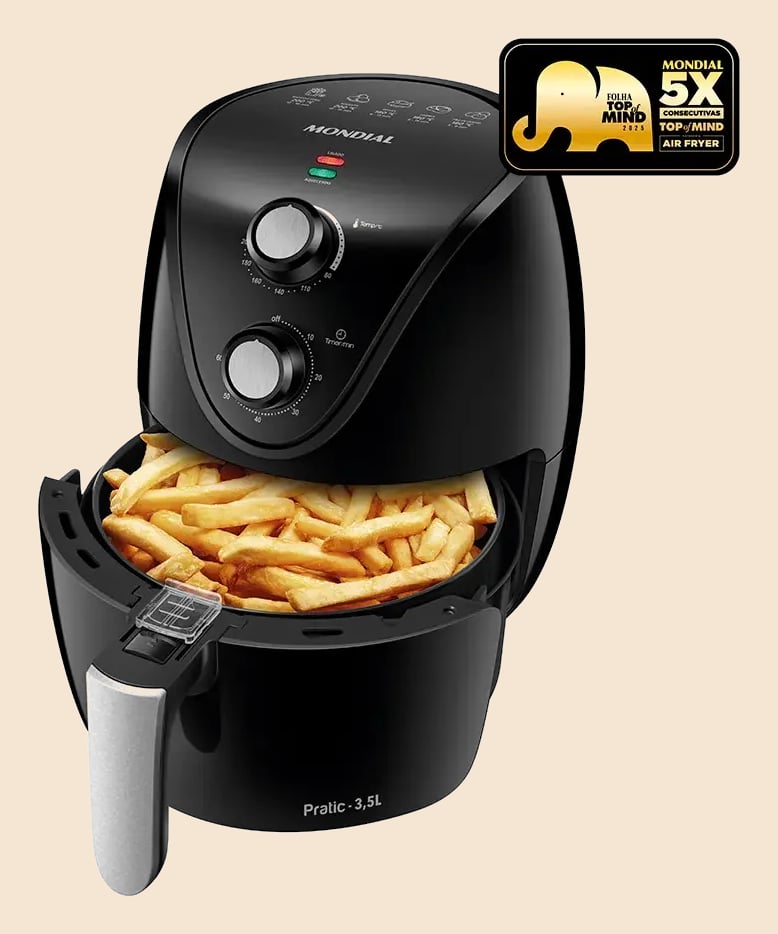 Fritadeira Sem Óleo Air Fryer 3,5L Mondial 1500W AF-31