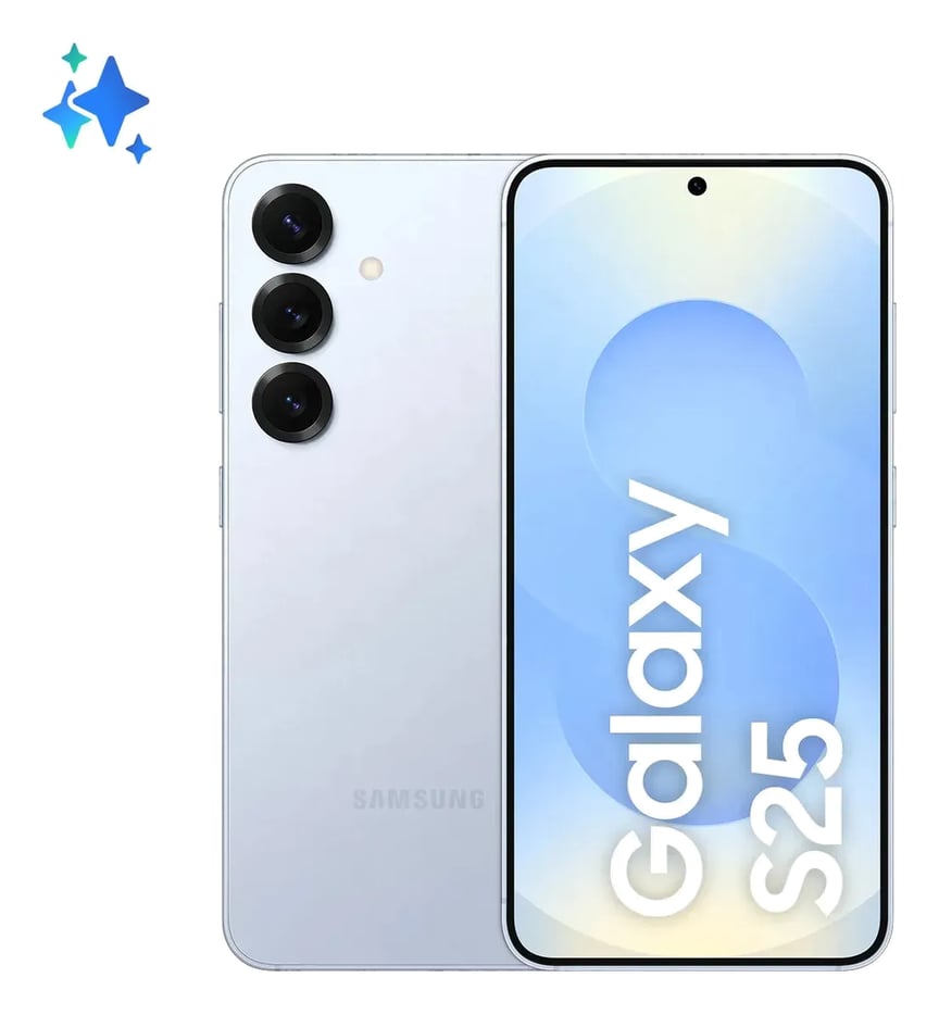 Samsung Galaxy S25 5G, 256GB, 12GB, Câmera Tripla - Azul claro