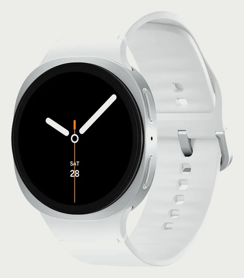 Smartwatch Samsung Galaxy Watch 8 40mm Prateado com Bluetooth e Wi-Fi