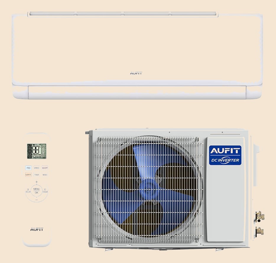Ar Condicionado Split Hi Wall Inverter Aufit 9.000 Btus Frio 220v R-32