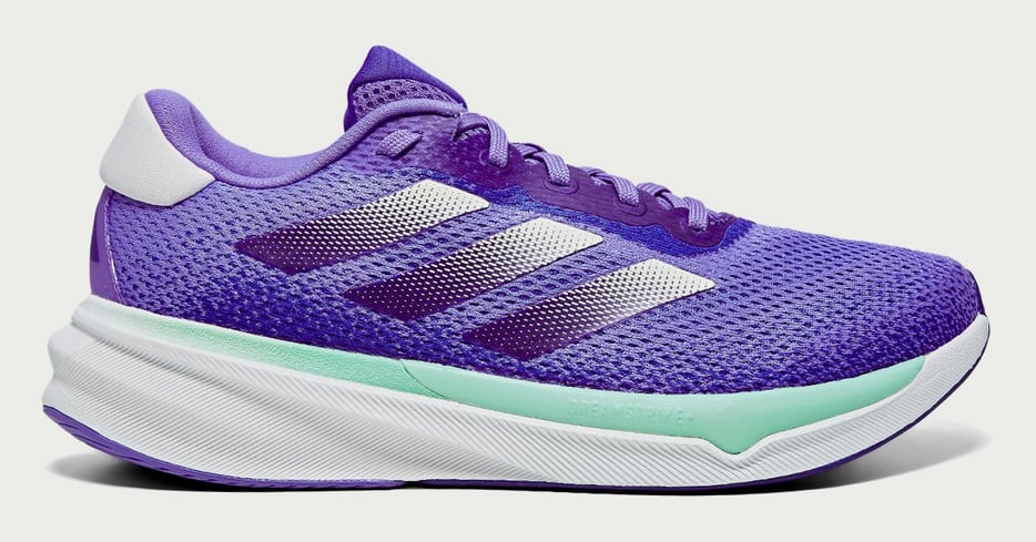 Tenis Adidas Supernova Stride Masculino Roxo verde