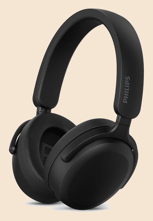 PHILIPS, Headphone Bluetooth, TAH2300BK/00, Com Microfone, Até 55 horas de bateria, Design Over-ear, Dobrável, Preto