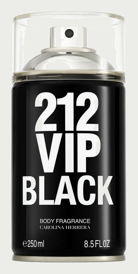 Carolina Herrera 212 Vip Men Black - Body Spray 250ml Blz Única