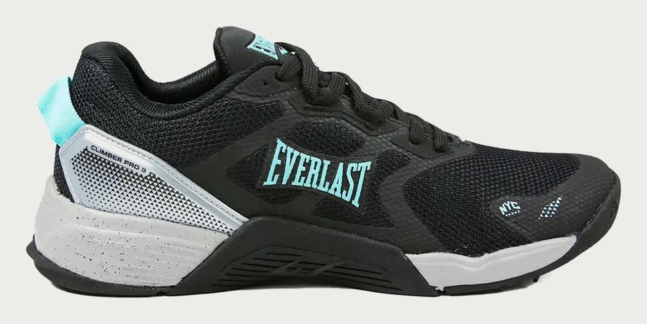 Tênis Everlast Climber Pro 3 Academia Treino Fitness Unissex Preto/verde Liso 43