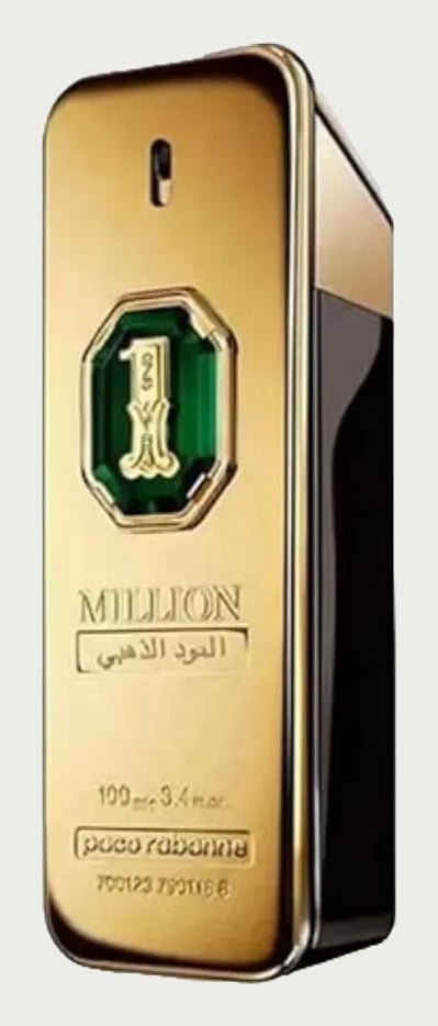 Perfume Rabanne 1 Million Golden Oud Parfum Intense Masculino 100ml perfume árabe Oud