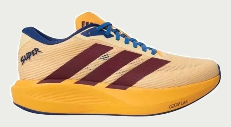 Tênis adidas Super Masculino Original Corrida Amarelo/bordo 42 Br