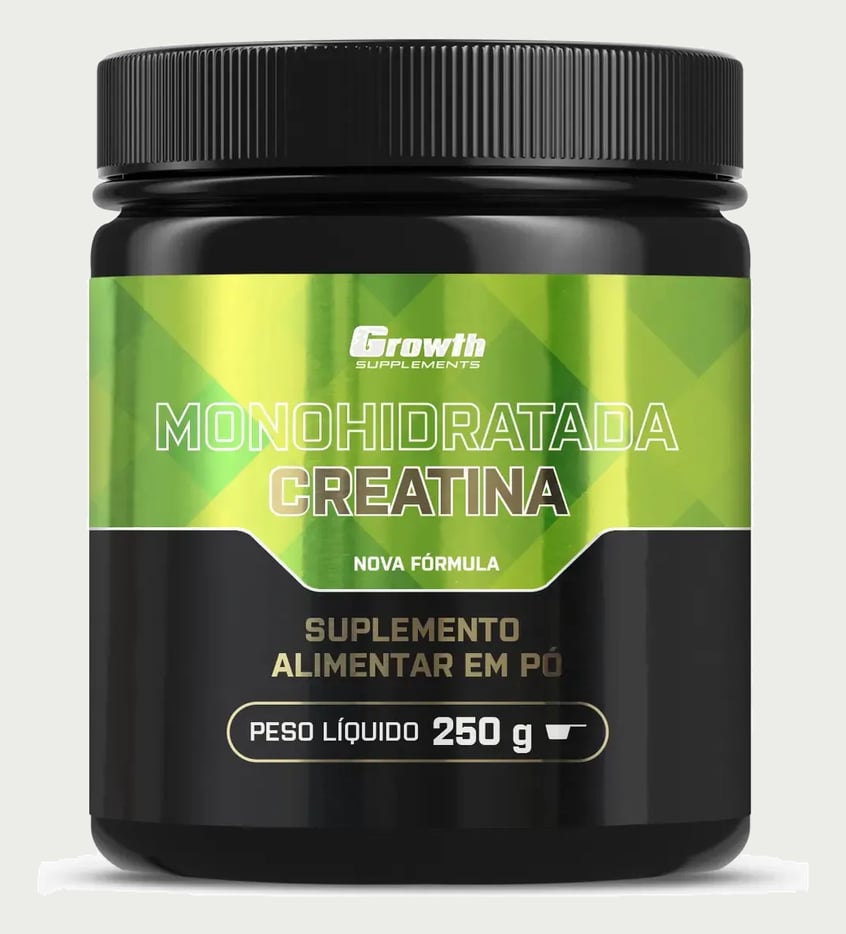 Creatina Growth Supplements Monohidratada em pó Sem sabor x 250g