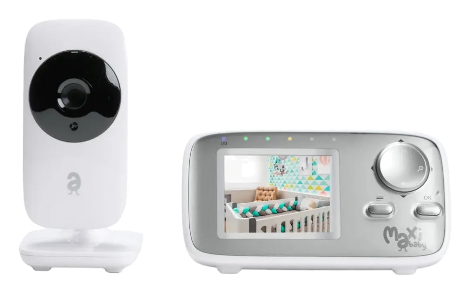 Babá Eletrônica Monitor 2.4 Sem Fio Zoom Baby On Maxi Baby