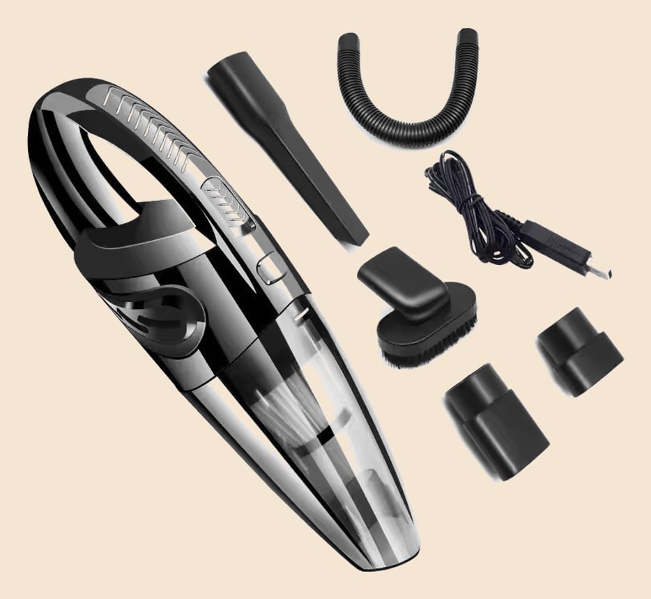 Aspirador de Pó Portátil Sem Fio 70W Bateria HEPA USB Oásis OIH-2905