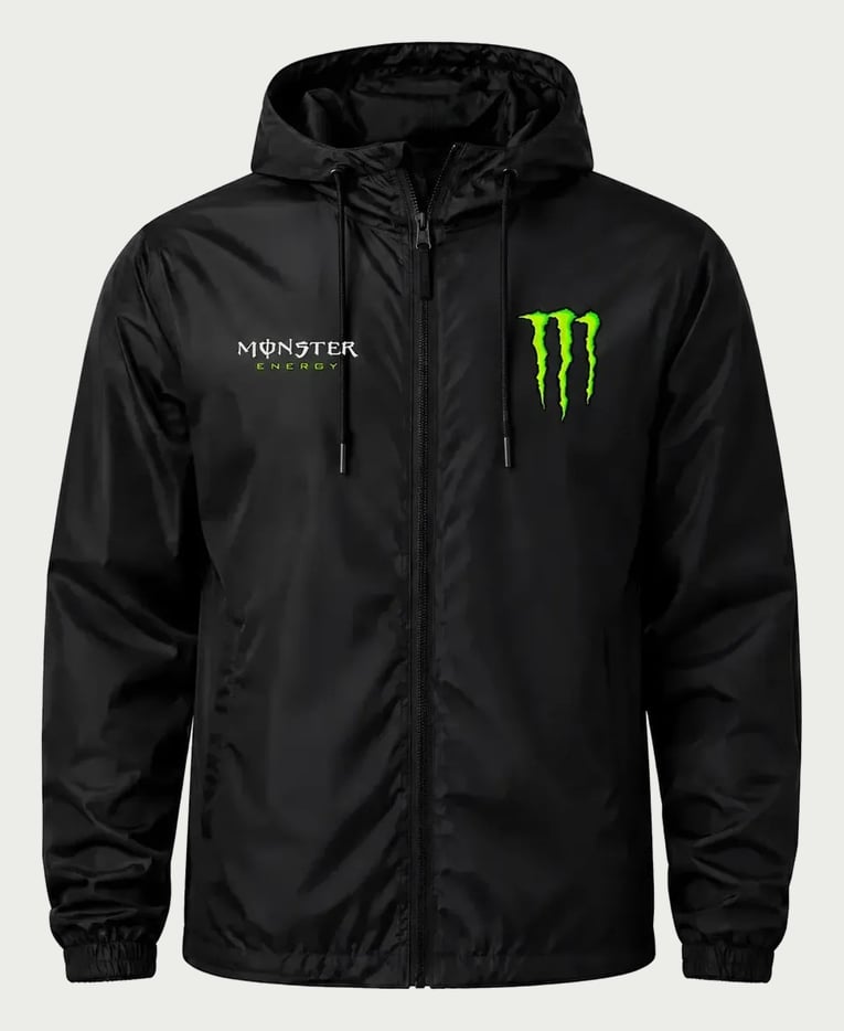 Jaqueta Corta Vento Monster Impermeável Unissex Sportivo Top