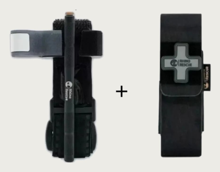 Kit Tático Rhino Rescue (torniquete Gen2 + Porta Torniquete)
