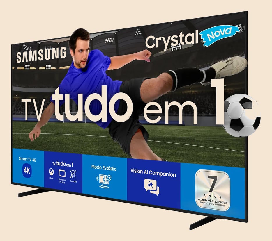 Smart Tv U8600f Crystal Uhd 4k 50 2025 Preto Samsung
