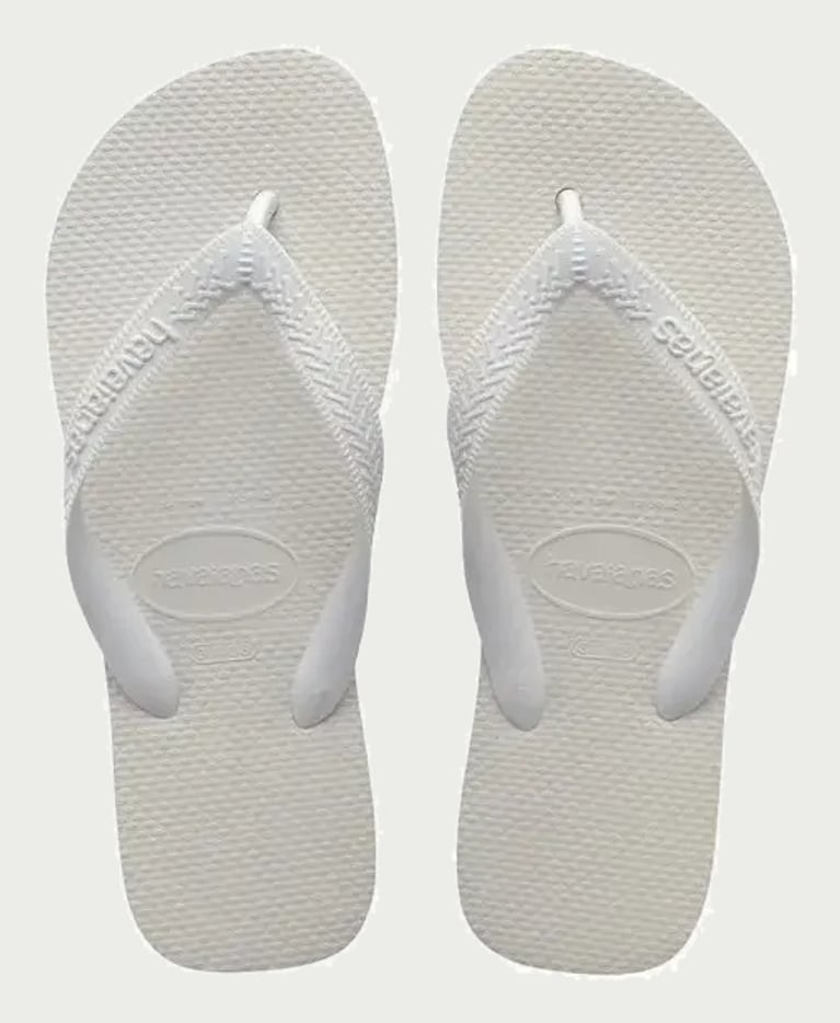 Chinelo Unissex Top Havaianas Liso Branco