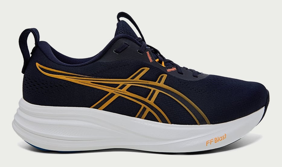 Tenis Asics Gelpulse 17 Se Masculino Azul laranja